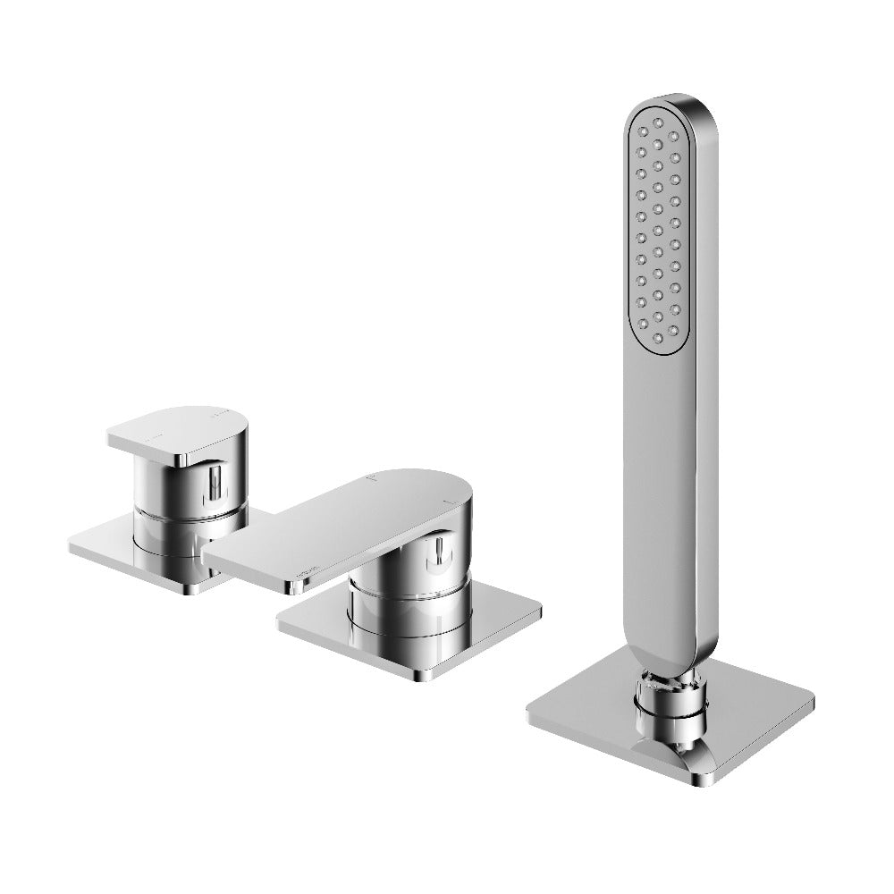 Gal GL075CR Bath rim combination single lever mixer tap without spout and 2-way diverter
