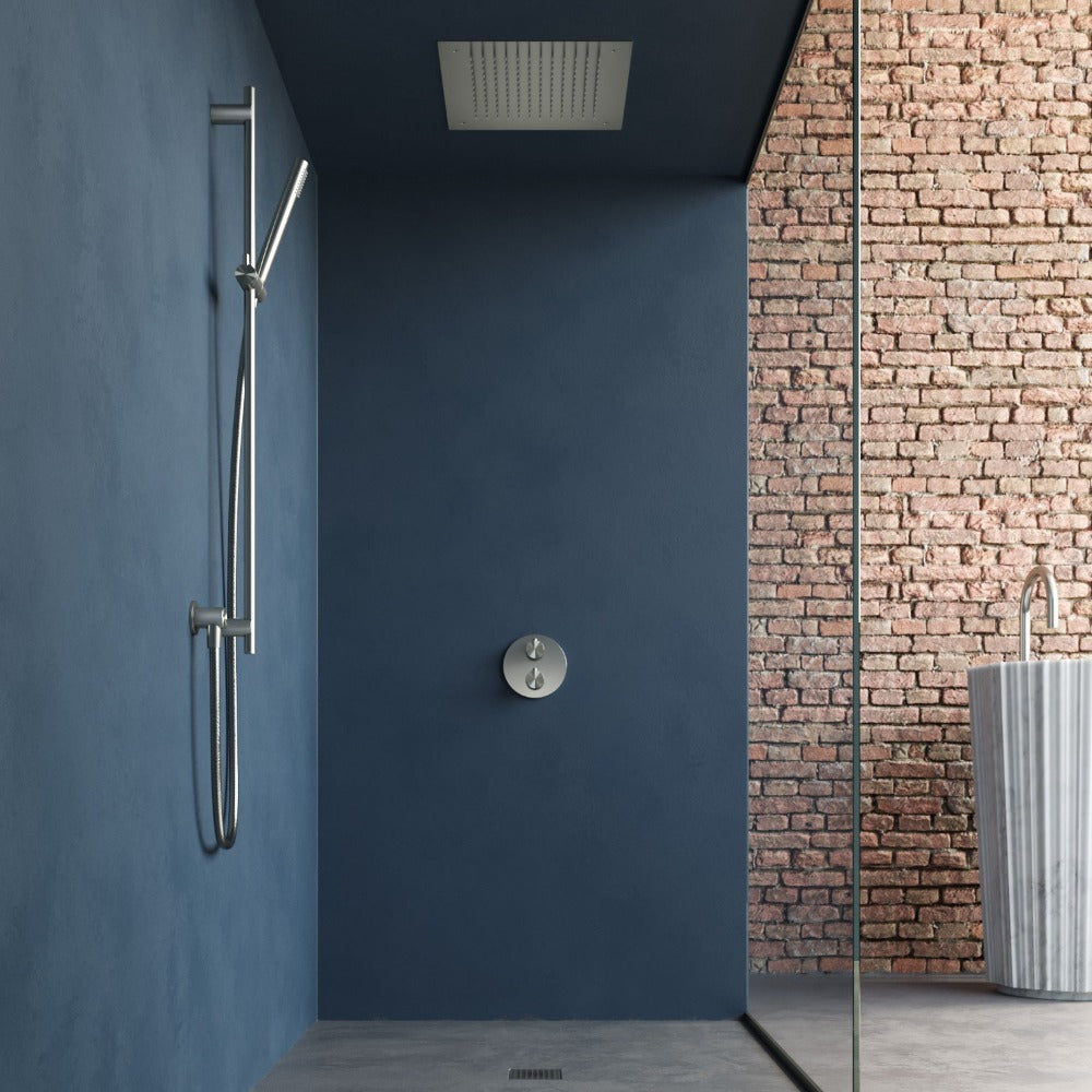 Archie IBS32 complete thermostatic shower installation set Archie with 2-way stop diverter